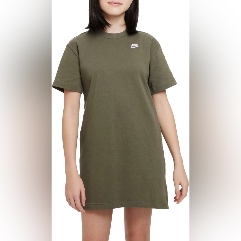 New! Nike Girls' Sportswear T-Shirt Dress
